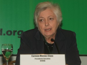 Carmen Masías calificó amenazas recibidas como “aletazos”