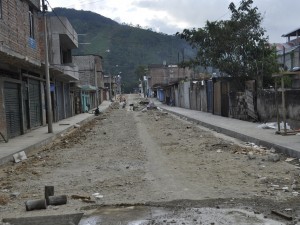 Municipalidad de Satipo continúa pavimentando calles de la ciudad
