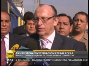 Fiscal Peláez confirmó que baleados en el Cusco no eran terroristas (video)