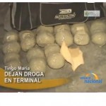 Pasajero abandona en terminal de Tingo María 15 kilos de PBC en dos maletas (video)