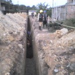 Culminan obras de ampliación de desagüe en asentamiento humano de Tingo María