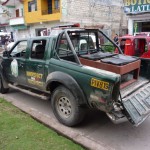 Tres policías resultaron heridos en un triple choque en Tingo María