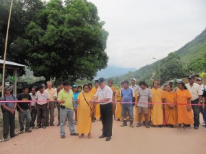 Inauguran carretera vecinal que permitirá acceso a comunidad de Santa Clara
