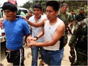 Capturan al delincuente en el Vraem