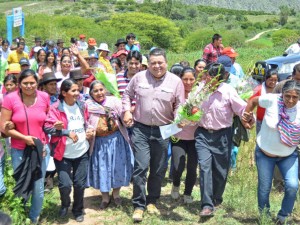 Inauguran obra de alcantarillado en centro poblado Quinrapa en Huanta