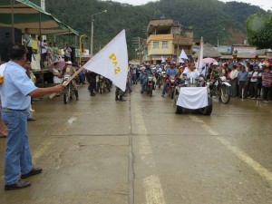 Más de 100 motociclistas partieron de Satipo en Caravana por la Paz