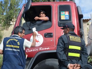 En el 2014 unos 3 000 vehículos fueron multados en Ayacucho