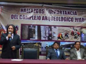 Ayacucho: Realizan conversatorio sobre hallazgos del Complejo Arqueológico Wari