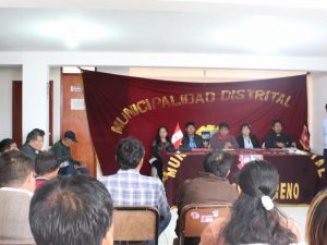 Ayacucho: Desarrollan sesión de presupuesto participativo en Jesús Nazareno