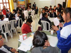 Ayacucho: Escolares impulsan prevención en el consumo de drogas