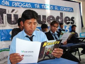 Ayacucho: Inician campaña de prevención del consumo de drogas en Semana Santa