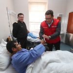 Ministro de Defensa visitó a militares heridos del Vraem