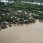 Río Napo desciende ligeramente su nivel de agua