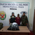 Decomisan 21 kilos de cocaína en el Vraem
