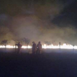Extinguen incendio forestal en Madre de Dios