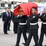 Con honores reciben en Lima restos de policía caído en Madre de Dios