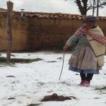 Campaña de solidaridad para auxiliar a afectados por el friaje en Huancavelica