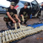 Decomisan 56.2 kilos de droga en el Vraem