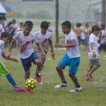 Loreto: Niños de siete comunidades nativas practican fútbol en clínica deportiva