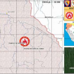 Combaten incendio forestal en Tumbes