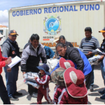 Monitorean entrega de ayuda humanitaria en Puno