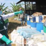 Supervisan verifica programa en manejo de plaguicidas en Pangoa