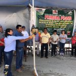 Valle Fortaleza: Colocan primera piedra de futuro colegio de Pararín que se ejecutará mediante obras por impuestos
