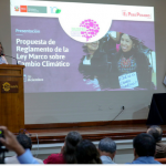 Minam presentó propuesta del reglamento de la Ley Marco sobre Cambio Climático