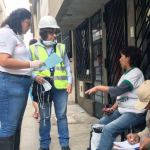 Ministra Fabiola Muñoz recomendó a damnificados dar características de bienes afectados por aniego