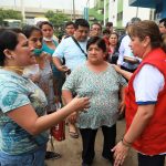 Ministra Zulema Tomás: “Vamos a fumigar toda la zona afectada por el aniego”