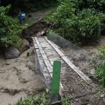Vraem: 50 familias aisladas tras caída de puente
