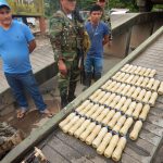 Decomisan 44 kilos de droga en el Vraem