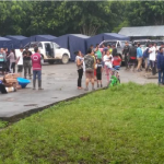 Instalan albergue temporal para atender a damnificados por huaico en Huánuco
