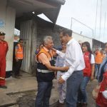 Presidente Vizcarra evalúa efectos del sismo en visita a Yurimaguas