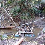 Destruyen tres campamentos de minería ilegal en Madre de Dios
