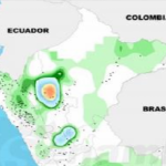Dos distritos de la región San Martín tuvieron mayores acumulados de lluvia