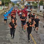Quillabamba: Estudiantes participaron en maratón en rechazo al consumo de drogas