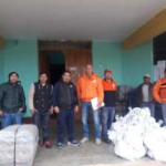 Dan ayuda humanitaria a damnificados por desplazamiento de masas en Huánuco