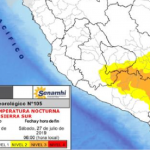 Sierra sur presentará descenso de temperatura nocturna