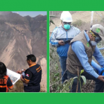 Apurímac: Redoblan esfuerzos para aminorar afectaciones por deslizamiento de cerro Chamanayoc