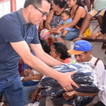Huánuco: Entregan ayuda humanitaria en Puerto Inca ante bajas temperaturas