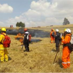 Sernanp capacita a Policía de Alta Montaña en prevención y atención de incendios forestales
