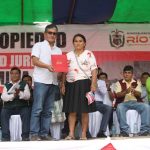 GORE Junín entregó segundo lote de títulos en la localidad de Río Tambo