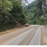 Amazonas: Trabajan en el restablecimiento de vía afectada por deslizamiento