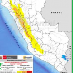 Precipitaciones en la sierra norte y centro hasta el 30 de octubre