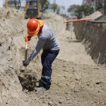 Renuevan redes de agua y alcantarillado en distritos de Lambayeque