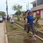 Madre de Dios: Migrantes venezolanos limpiaron calles y sembraron árboles