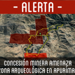 Concesión minera amenaza zona arqueológica en Apurímac