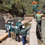 Huancavelica: Continúa ejecución de sistema de riego en Huaribamba