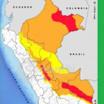 Lluvias de muy fuerte intensidad en la selva del martes 17 hasta el jueves 19